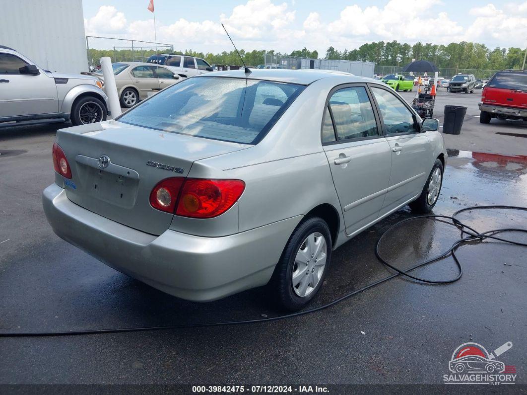 2T1BR32E54C290465 2004 TOYOTA COROLLA photo no. 4