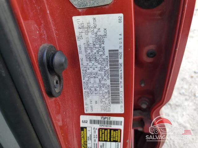 5TFJU4GN7BX008396 2011 TOYOTA TACOMA photo no. 12