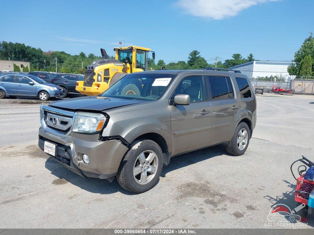 5FNYF4H58AB039625 2010 HONDA PILOT photo no. 2