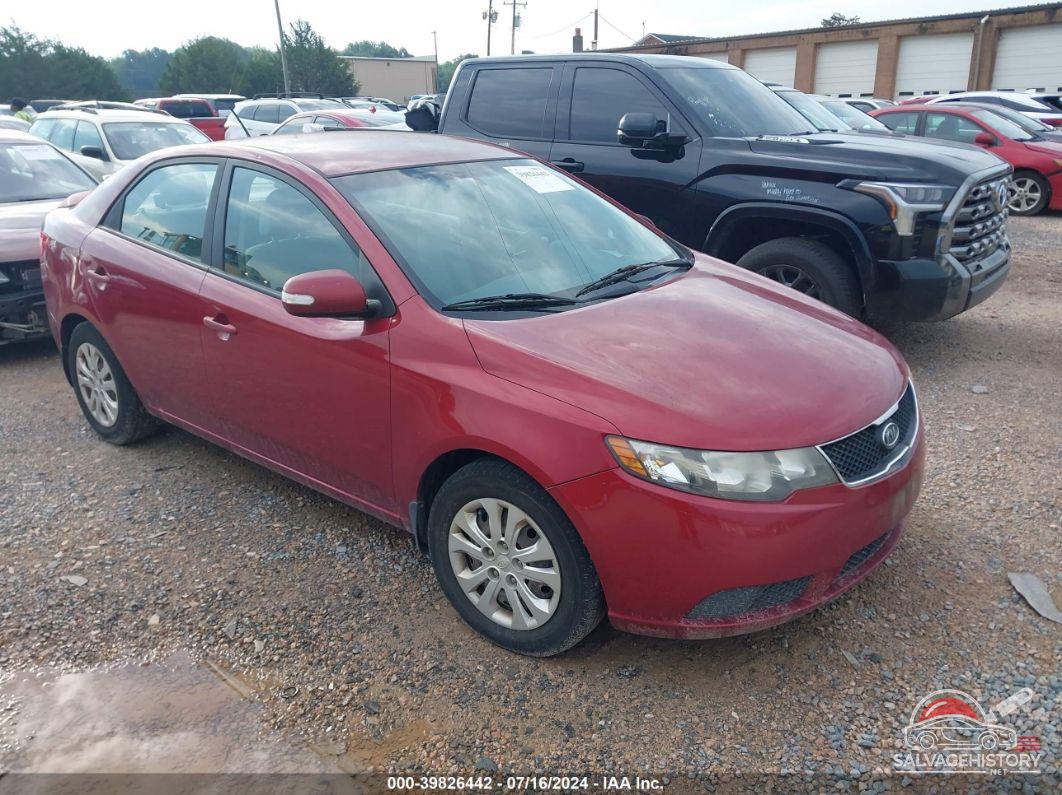KNAFU4A20A5224991 2010 KIA FORTE photo no. 9