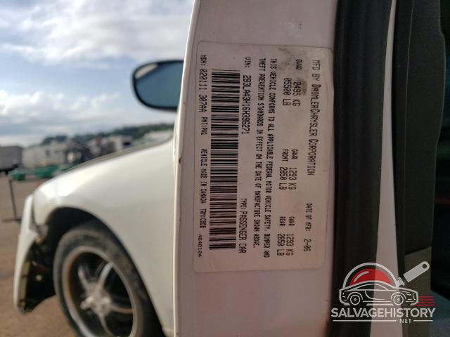 2B3LA43H16H396271 2006 DODGE CHARGER photo no. 12