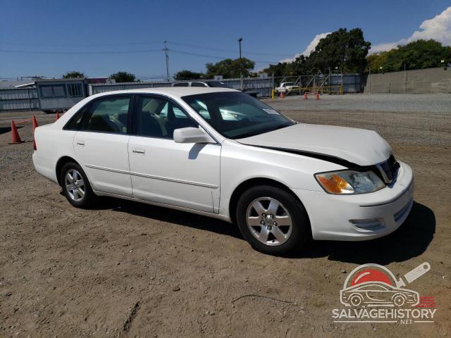 4T1BF28BX1U141124 2001 TOYOTA AVALON photo no. 4