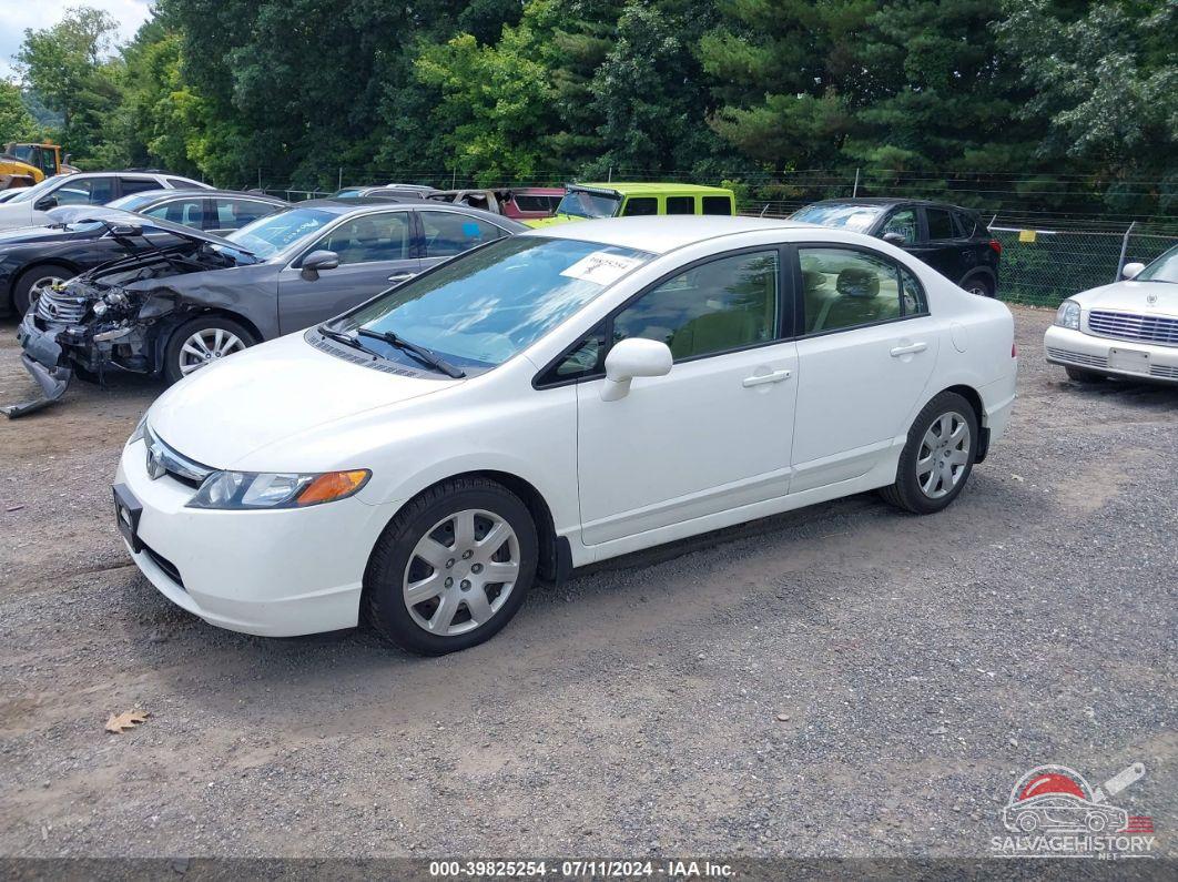 1HGFA16508L094960 2008 HONDA CIVIC photo no. 2