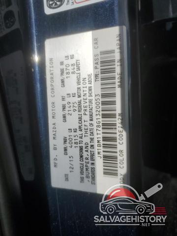 JM1BM1T78G1320053 2016 MAZDA 3 photo no. 12