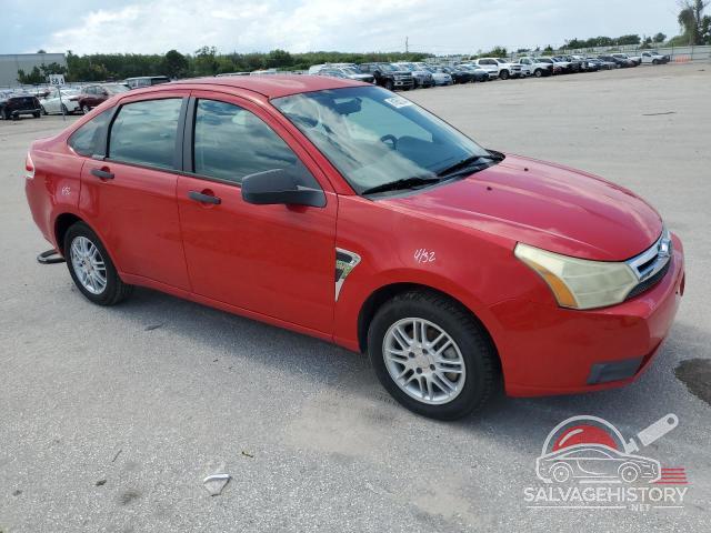 1FAHP35N58W216610 2008 FORD FOCUS photo no. 4