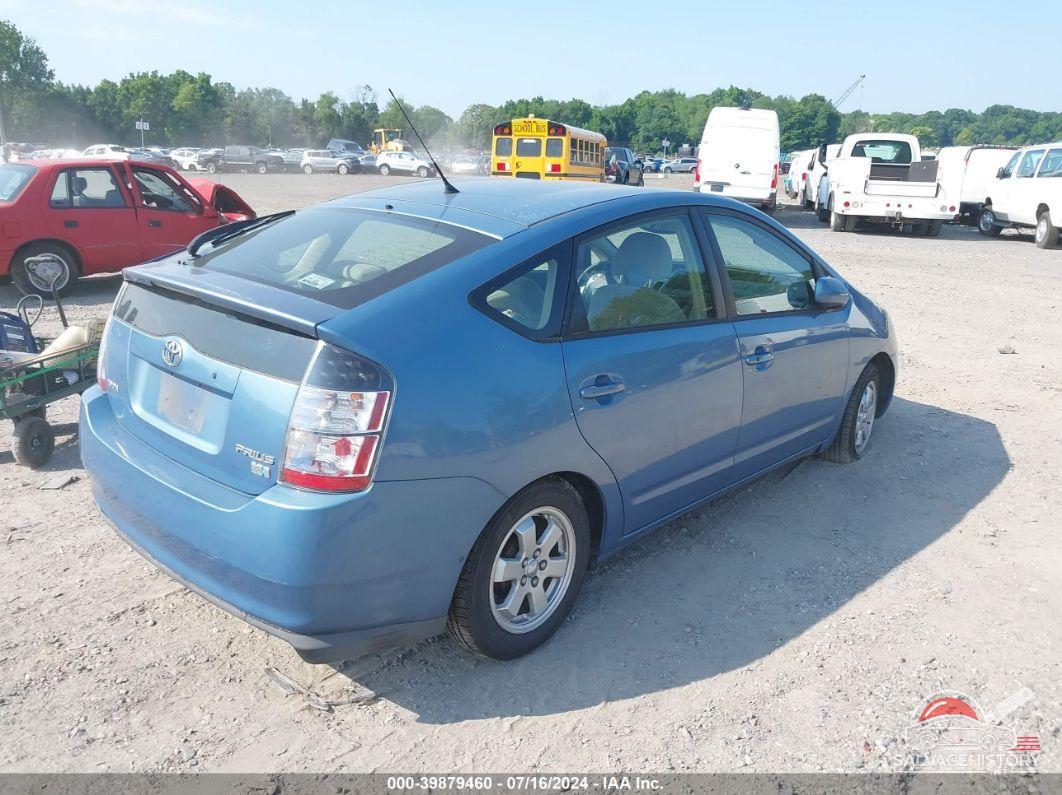 JTDKB22U053104167 2005 TOYOTA PRIUS photo no. 4