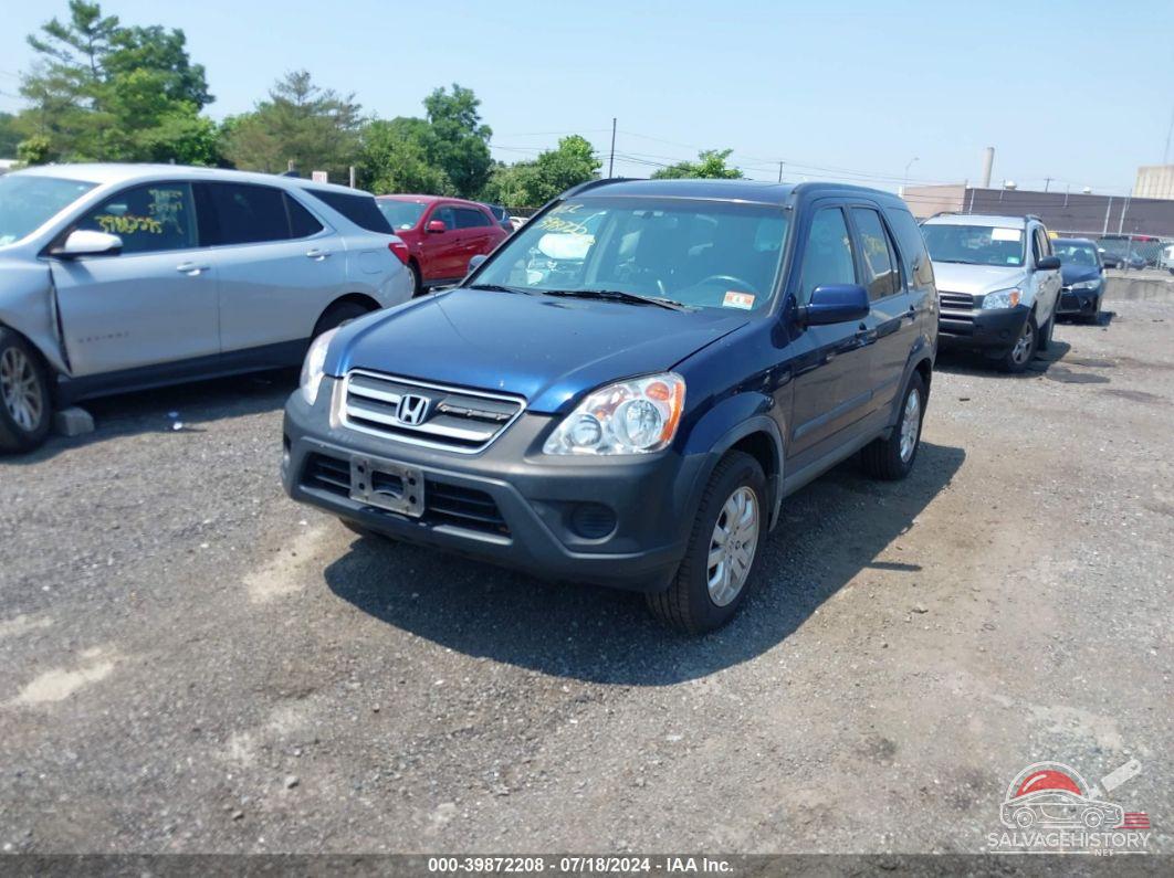 SHSRD78885U300496 2005 HONDA CR-V photo no. 2