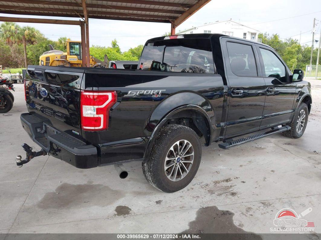 1FTEW1EP7JFE45351 2018 FORD F-150 photo no. 4