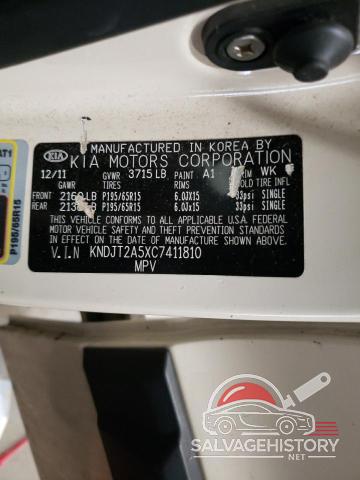 KNDJT2A5XC7411810 2012 KIA SOUL photo no. 12