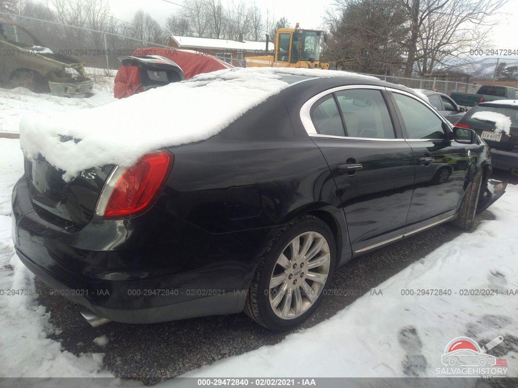 1LNHL9DR9CG803985 2012 LINCOLN MKS photo no. 4