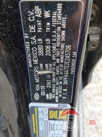 3KPFK4A72JE245706 2018 KIA FORTE photo no. 12