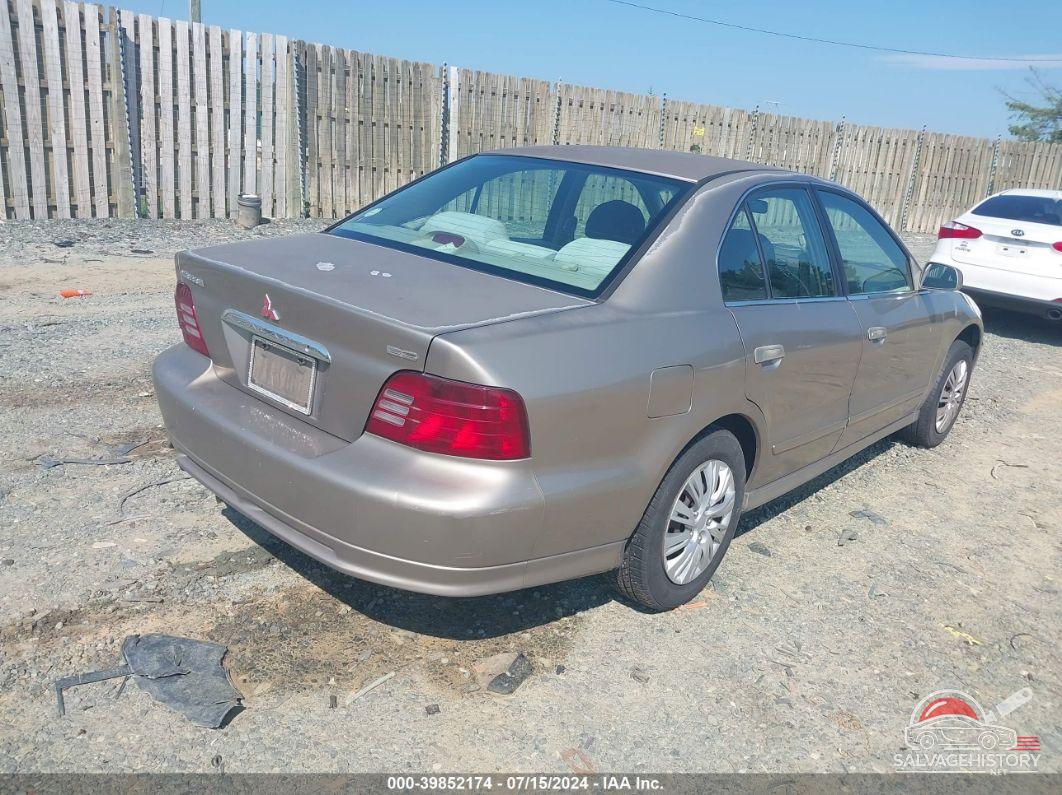 4A3AA46GX1E206585 2001 MITSUBISHI GALANT photo no. 4