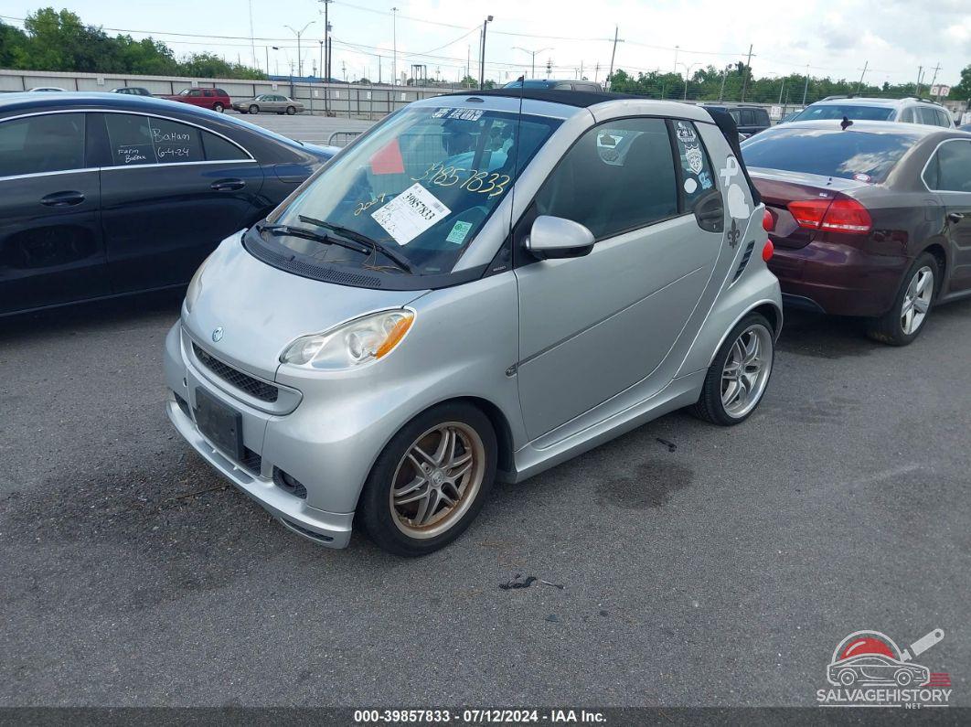 WMEEK31X39K287995 2009 SMART FORTWO photo no. 2