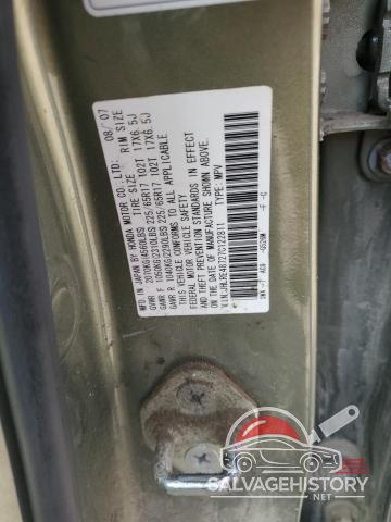 JHLRE48727C122811 2007 HONDA CRV photo no. 12