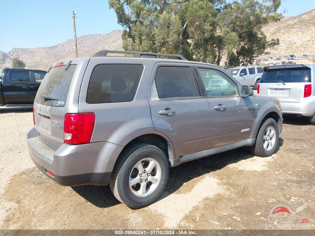 4F2CZ49HX8KM22683 2008 MAZDA TRIBUTE HYBRID photo no. 4