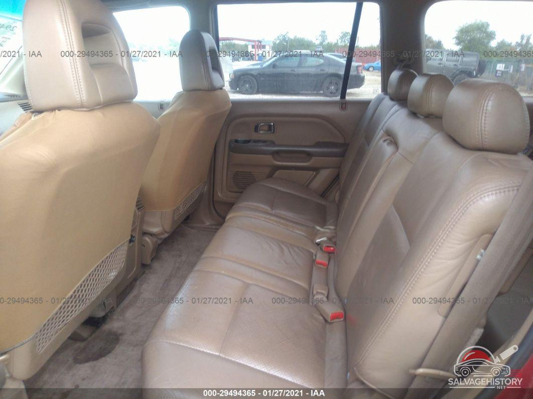 2HKYF18534H512545 2004 HONDA PILOT photo no. 8