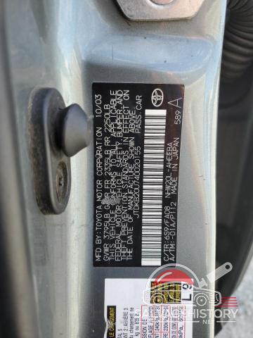 JTDKB20U740020155 2004 TOYOTA PRIUS photo no. 12