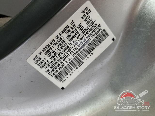 5FNRL38449B036067 2009 HONDA All Models photo no. 13