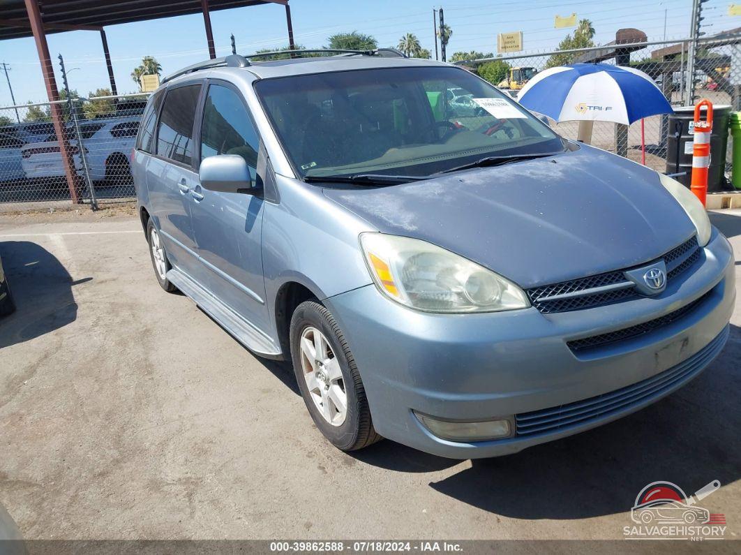 5TDZA22CX4S106837 2004 TOYOTA SIENNA photo no. 9