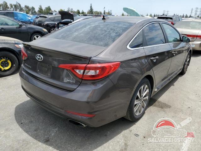 5NPE34AFXHH438207 2017 HYUNDAI SONATA photo no. 3