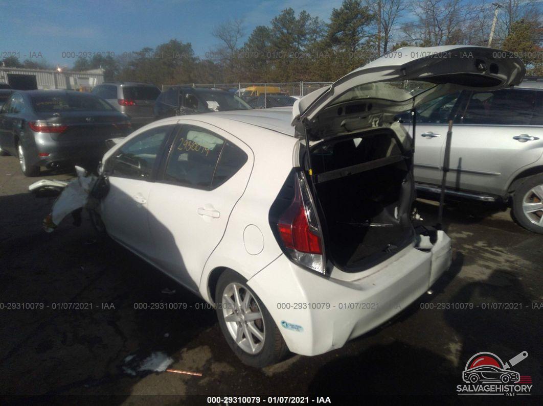 JTDKDTB36G1129032 2016 TOYOTA PRIUS C photo no. 3