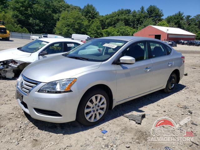 3N1AB7AP0FY243232 2015 NISSAN SENTRA photo no. 9
