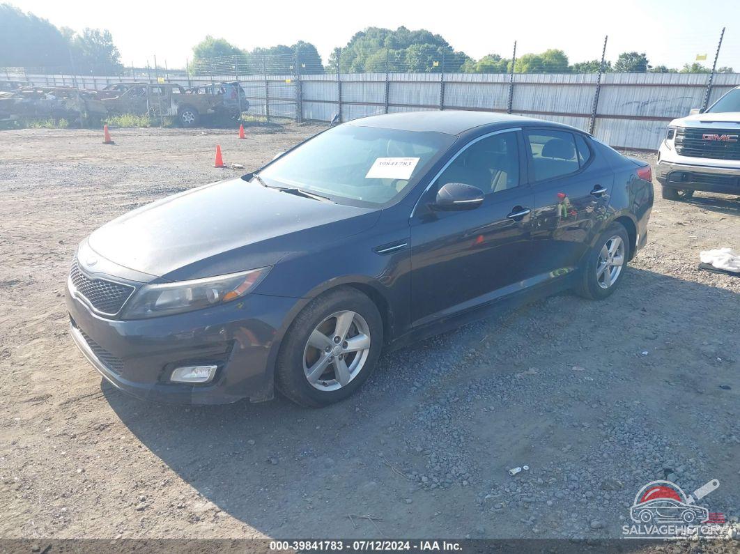 5XXGM4A70FG477153 2015 KIA OPTIMA photo no. 2