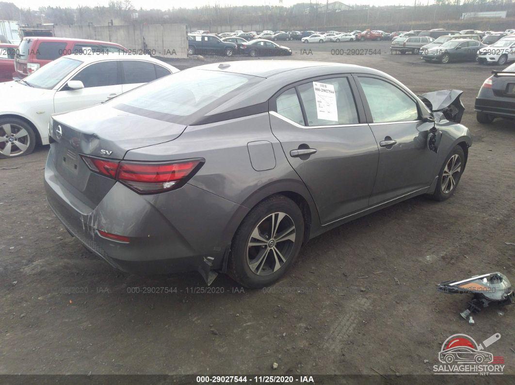 3N1AB8CV5LY217013 2020 NISSAN SENTRA photo no. 4