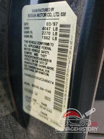 1N4BU31D6VC248474 1997 NISSAN ALTIMA photo no. 12