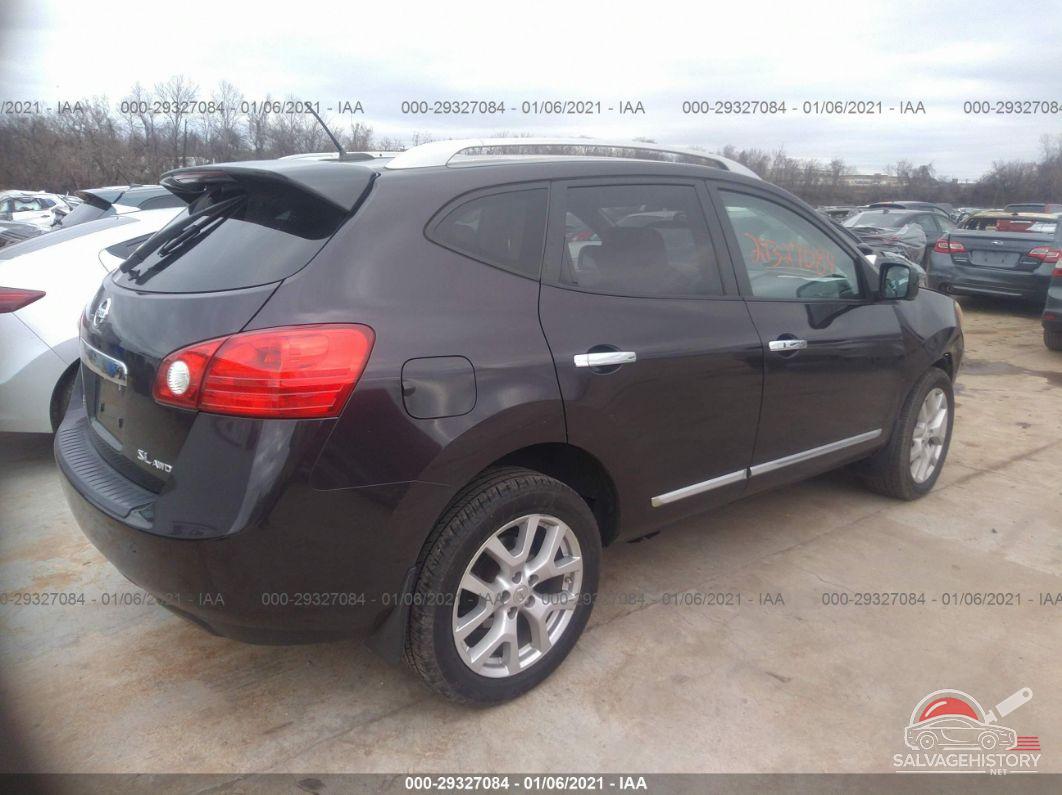 JN8AS5MVXDW128402 2013 NISSAN ROGUE photo no. 4