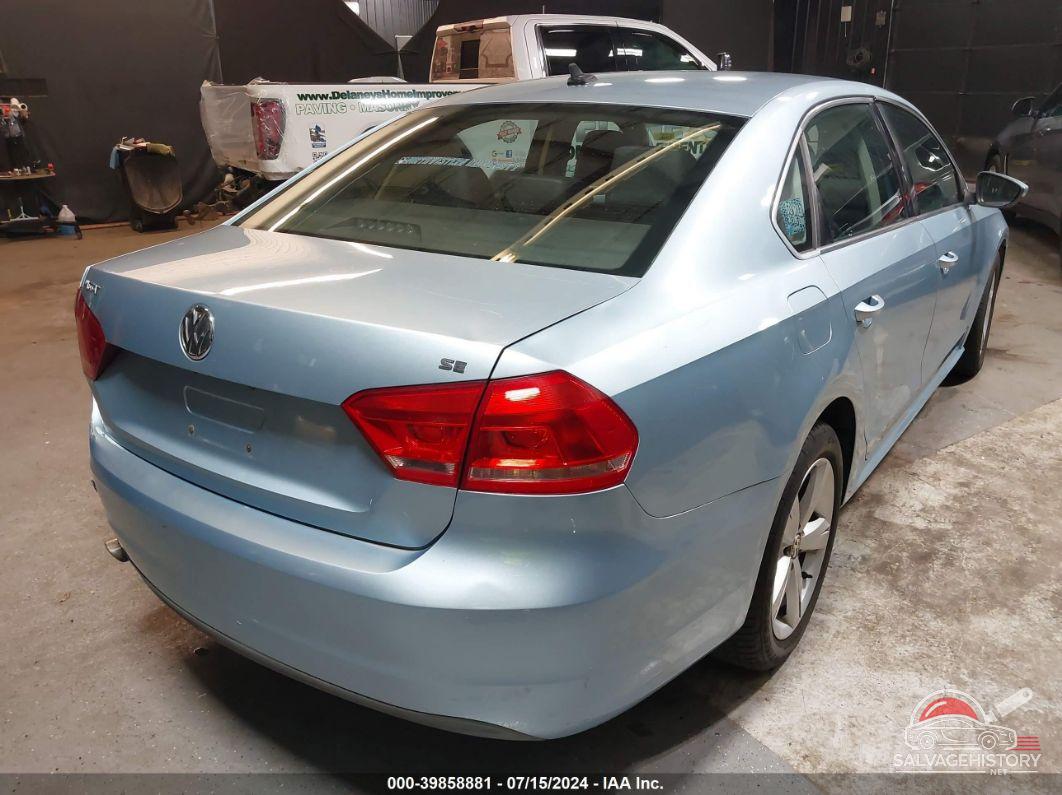 1VWBP7A31CC013474 2012 VOLKSWAGEN PASSAT photo no. 4
