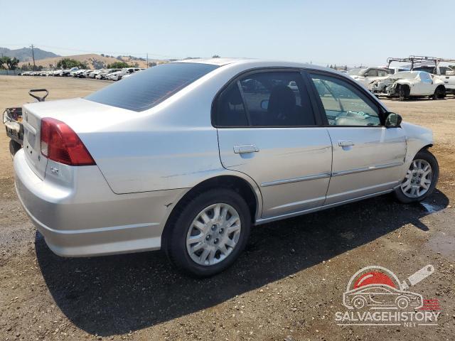 JHMES16525S000021 2005 HONDA CIVIC photo no. 3