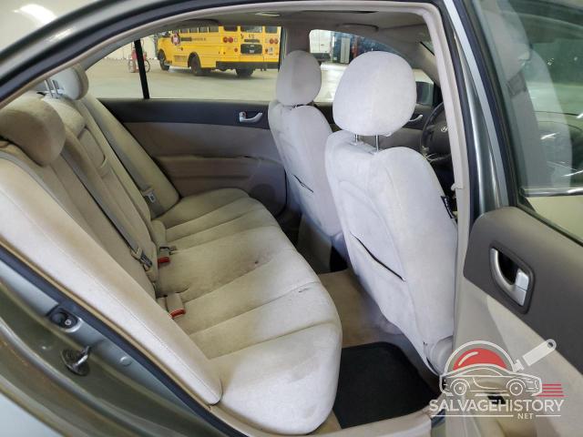 5NPET46CX7H286328 2007 HYUNDAI SONATA photo no. 10