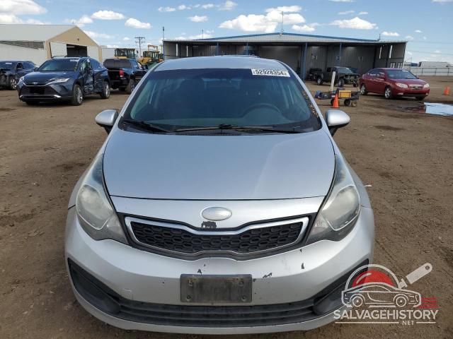 KNADM4A30E6338389 2014 KIA RIO photo no. 5