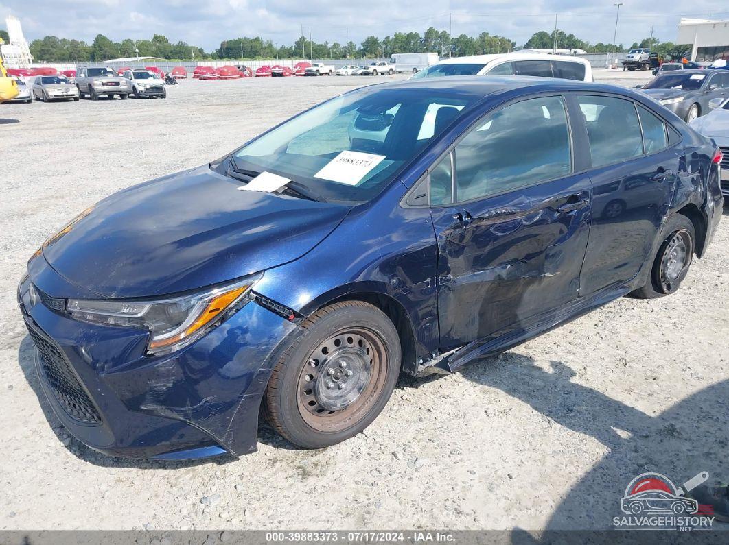 5YFEPMAE7NP326345 2022 TOYOTA COROLLA photo no. 2