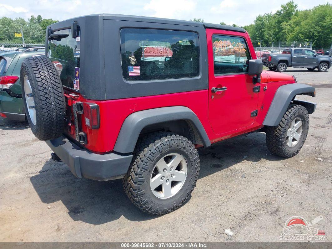 1J4FA24167L149151 2007 JEEP WRANGLER photo no. 4