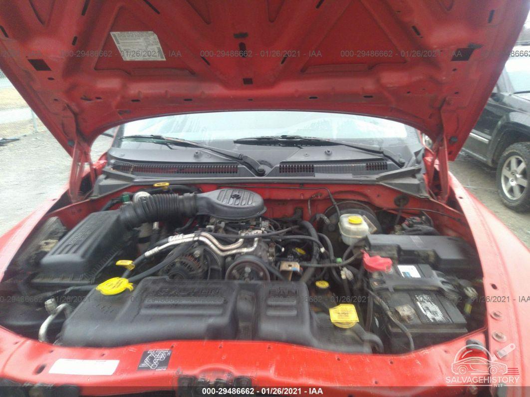 1B7GG22X21S207141 2001 DODGE DAKOTA photo no. 10