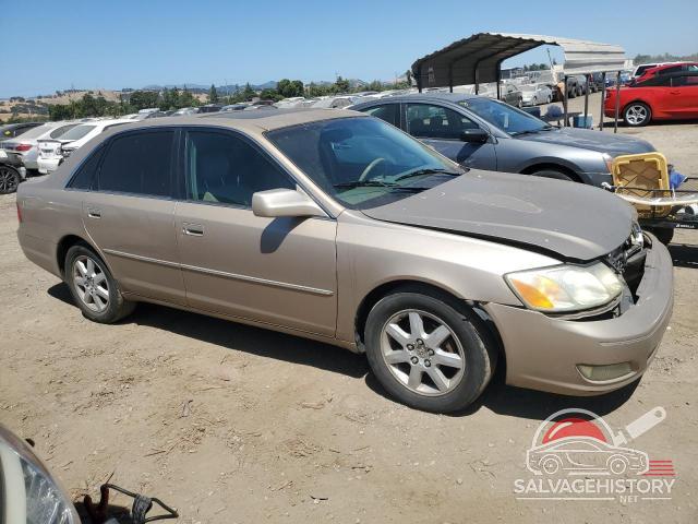 4T1BF28B31U160758 2001 TOYOTA AVALON photo no. 4