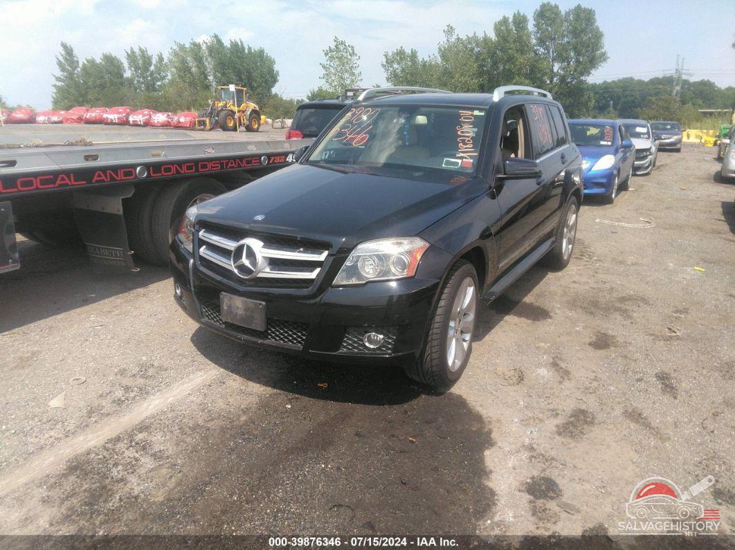WDCGG8HB1AF430143 2010 MERCEDES-BENZ GLK 350 photo no. 2