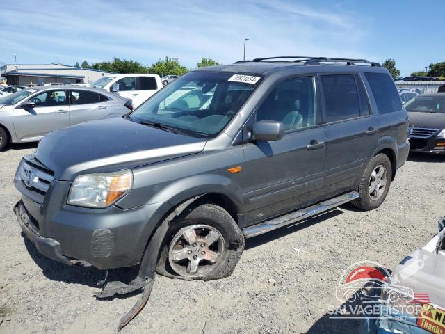 2HKYF18577H523875 2007 HONDA PILOT photo no. 4