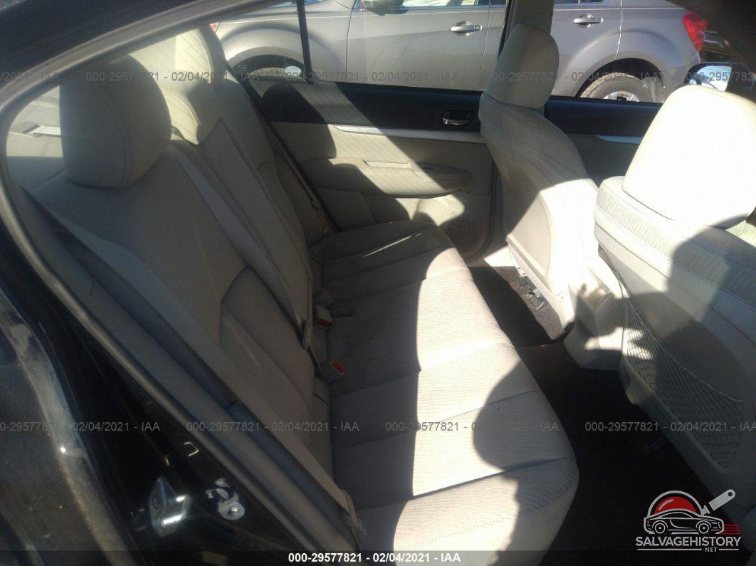 4S3BMBG64B3265220 2011 SUBARU LEGACY photo no. 8
