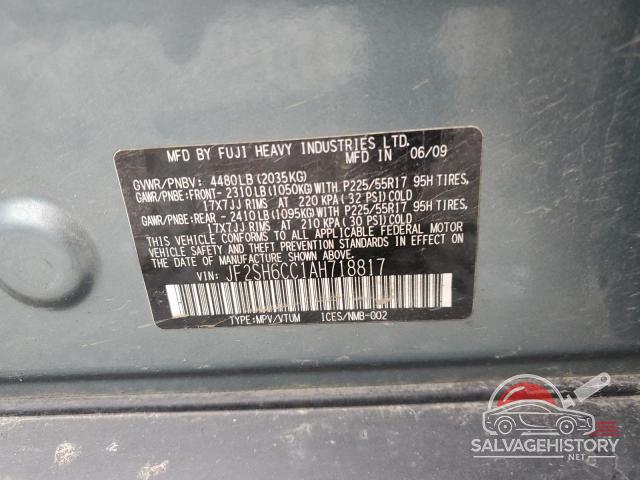 JF2SH6CC1AH718817 2010 SUBARU FORESTER photo no. 13