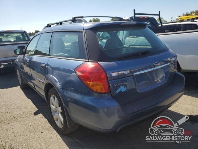 4S4BP61C477330186 2007 SUBARU OUTBACK photo no. 2