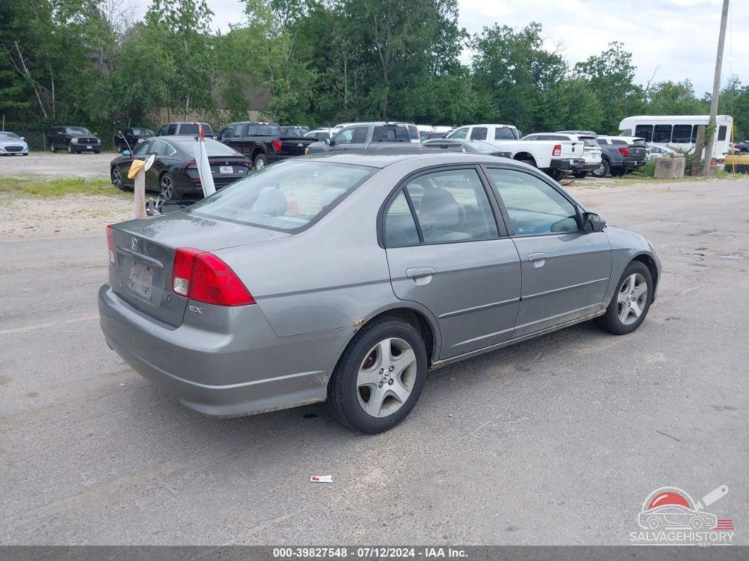 2HGES26755H601523 2005 HONDA CIVIC photo no. 4