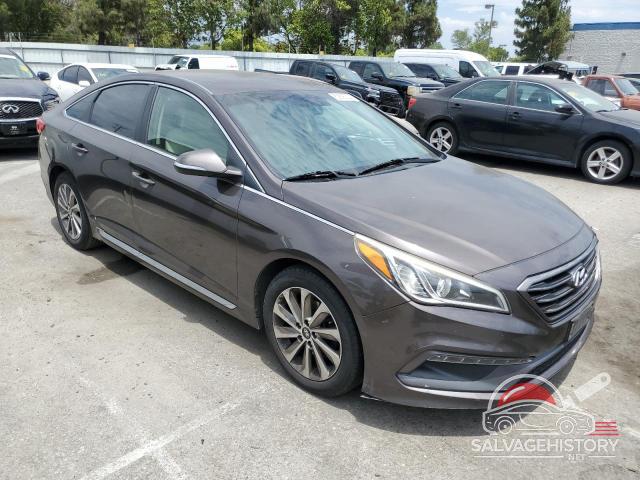 5NPE34AFXHH438207 2017 HYUNDAI SONATA photo no. 4