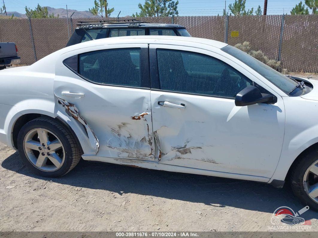 1C3CDZAB9CN141067 2012 DODGE AVENGER photo no. 6