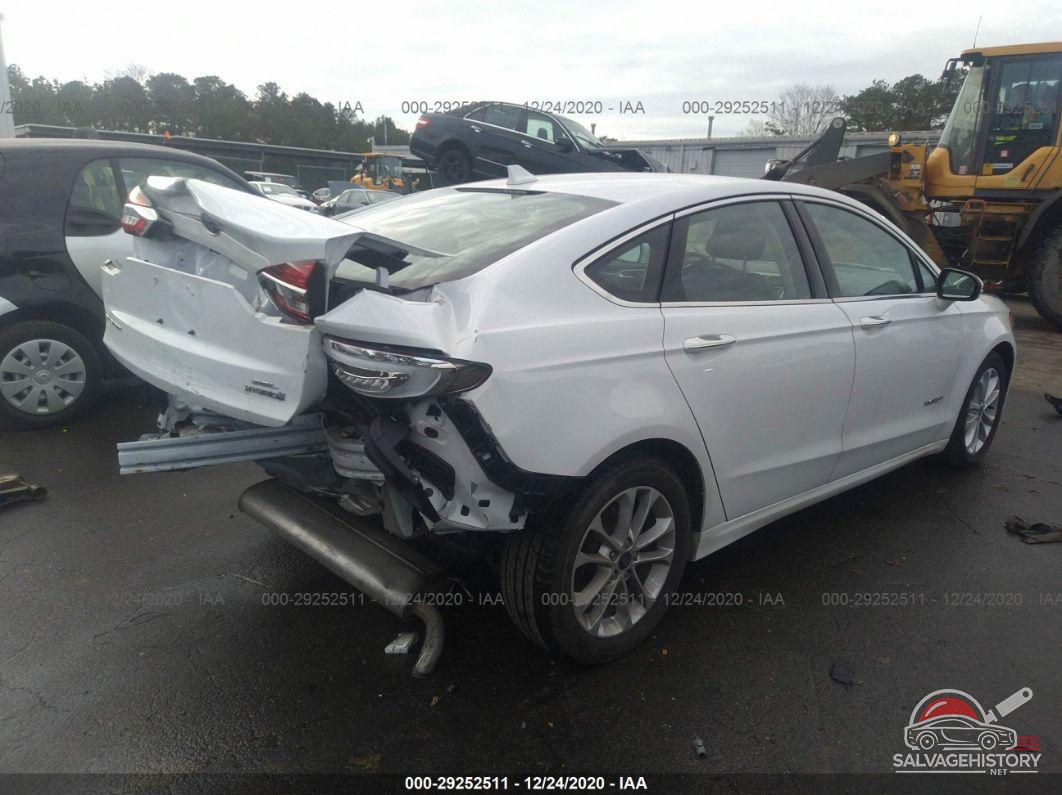3FA6P0MU3KR140667 2019 FORD FUSION HYBRID photo no. 4