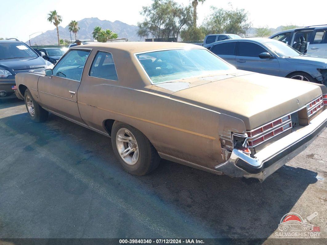 2R47Z6P242140 1976 PONTIAC BONNEVILLE photo no. 3
