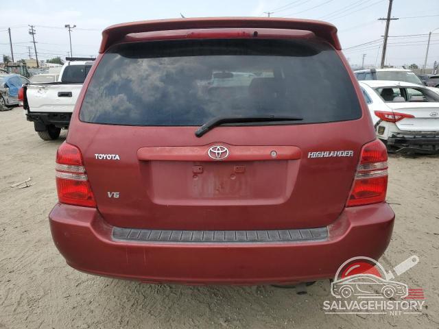 JTEGF21A620031171 2002 TOYOTA HIGHLANDER photo no. 6