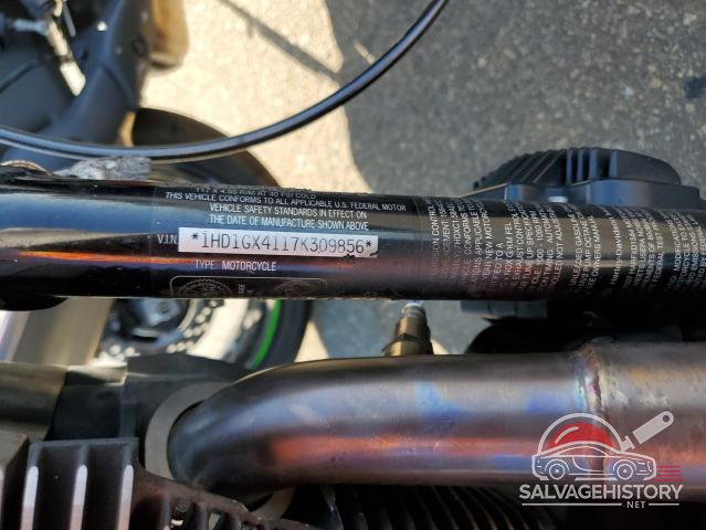 1HD1GX4117K309856 2007 HARLEY-DAVIDSON FX photo no. 9